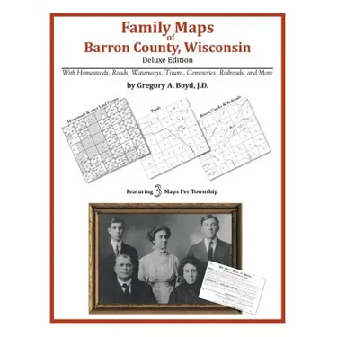 Family Maps of Barron County, Wisconsin