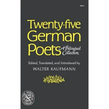 Twenty-Five German Poets: A Bilingual Collection