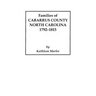 Families of Cabarrus County, North Carolina, 1792-1815