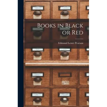 Books in Black or Red