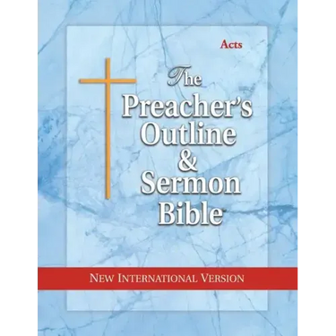 Preacher's Outline & Sermon Bible-NIV-Acts