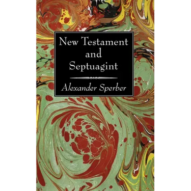 New Testament and Septuagint
