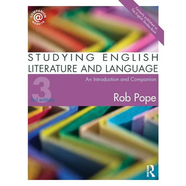 Studying English Literature and Language: An Introduction and Companion