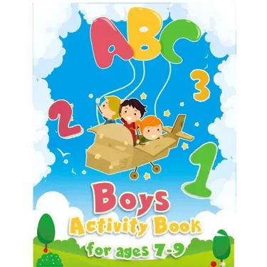 Boys Activity Books For Ages 7-9