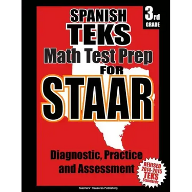 Spanish TEKS 3rd Grade Math Test Prep for STAAR