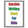 cursive writing book for kids