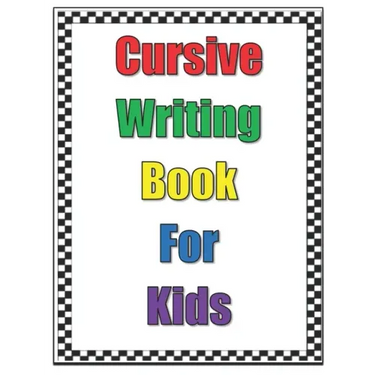 cursive writing book for kids