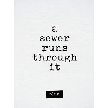 A Sewer Runs Through It