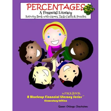 Percentages - A Financial Literacy Activity Book with Games, Task Cards & Puzzles