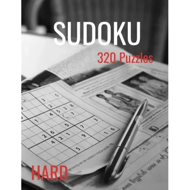 Soduko Puzzle Book: Hard Difficulty