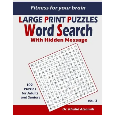 Fitness for your brain: Word Search With Hidden Message: Train your brain anywhere, anytime! - 102 Puzzles for Adults and Seniors