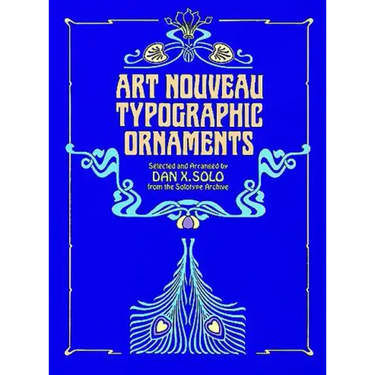 Art Nouveau Typographic Ornaments