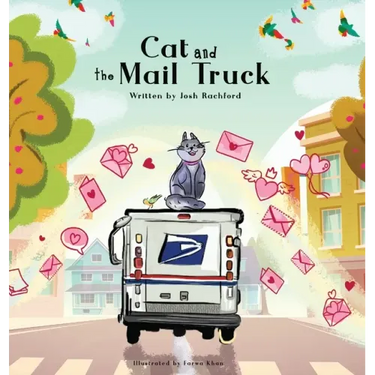 Cat and the Mail Truck
