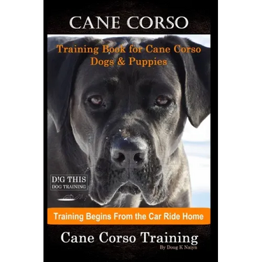 Cane Corso Training Book for Cane Corso Dogs & Puppies By D!G THIS DOG Training, Training Begins from the Car Ride Home, Cane Corso Training