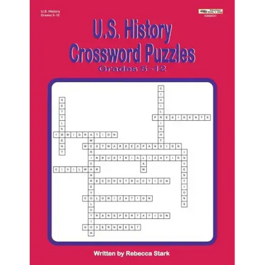 U.S. History Crossword Puzzles Grades 5-12