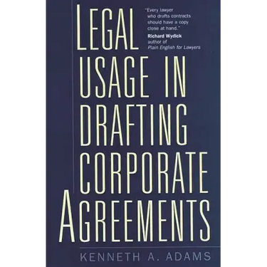 Legal Usage in Drafting Corporate Agreements