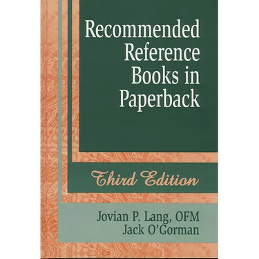 Recommended Reference Books in Paperback