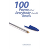 100 Poems that everyone should read