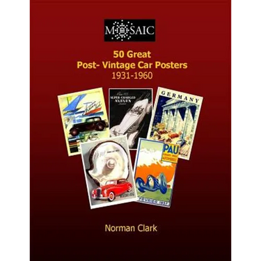 50 Great Post-Vintage Car Posters 1931-1960