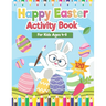 Happy Easter Activity Book for Kids Age 4-8: Includes Cut and Paste / Mazes / Math Games / Matching Shadow / Coloring Pages / Dot to Dot and many more