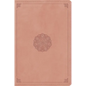 ESV Compact Bible, Red Letter (Trutone, Blush Rose, Emblem Design)