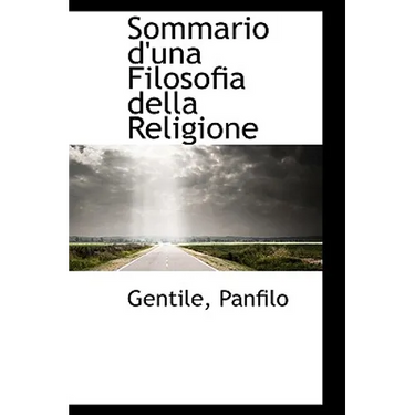 Sommario d'una Filosofia della Religione
