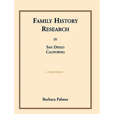 Family History Research in San Diego, California
