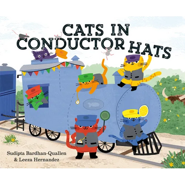 Cats in Conductor Hats: A Train Adventure