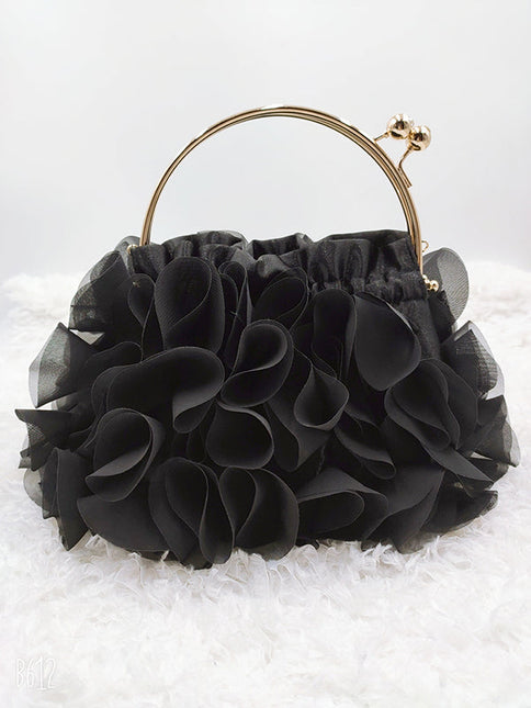 Three-Dimensional Flower Handbags by migunica