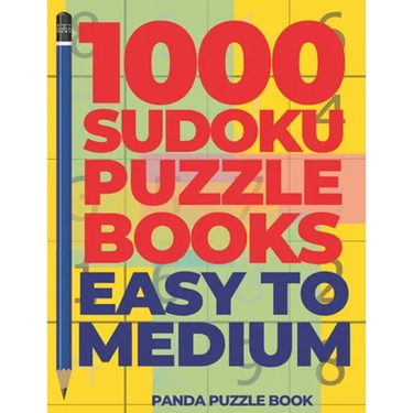 1000 Sudoku Puzzle Books Easy To Medium: Brain Games for Adults - Logic Games For Adults