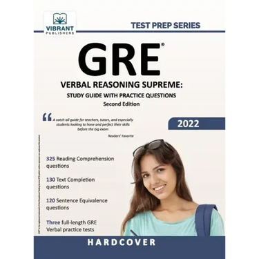 GRE Verbal Reasoning Supreme: Study Guide with Practice Questions