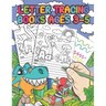 Letter Tracing Books Ages 3-5: Dinosaur Coloring Book, Tracing Letters and Numbers for Preschool, Gift for Boys