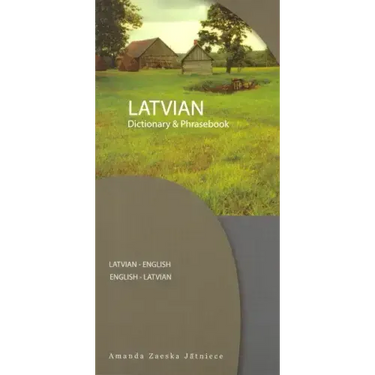 Latvian-English/English-Latvian Dictionary & Phrasebook