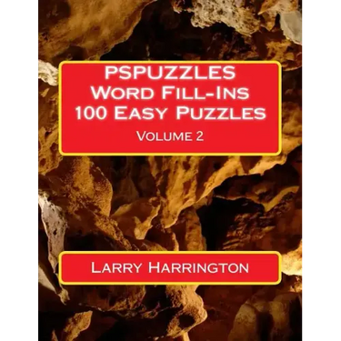PSPUZZLES Word Fill-Ins 100 Easy Puzzles Volume 2