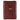 KJV Holy Bible, Compact Large Print Faux Leather Red Letter Edition - Ribbon Marker, King James Version, Burgundy, Zipper Closure