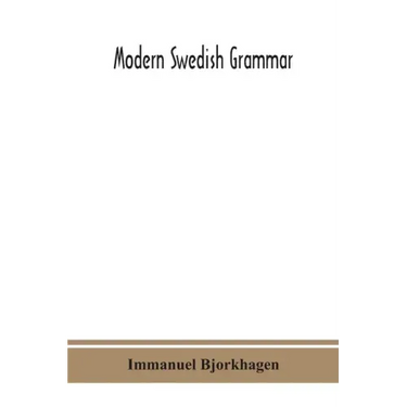 Modern Swedish grammar
