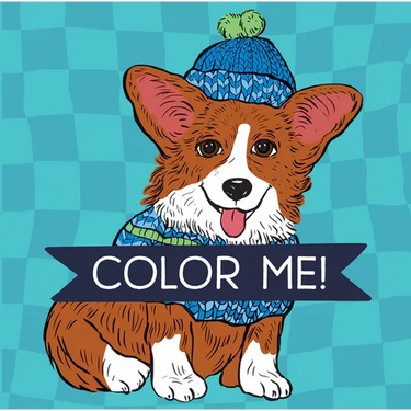 Color Me! Dog (Coloring Book with Quotes!)