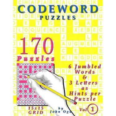 Codeword Puzzles: 170 Puzzles, Volume 1