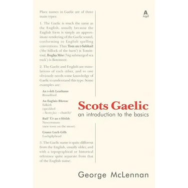 Scots Gaelic: an introduction to the basics