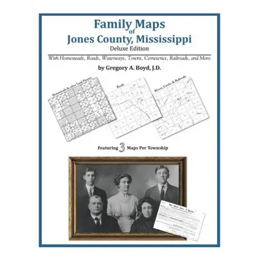 Family Maps of Jones County, Mississippi
