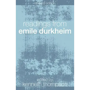 Readings from Emile Durkheim
