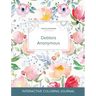 Adult Coloring Journal: Debtors Anonymous (Turtle Illustrations, La Fleur)