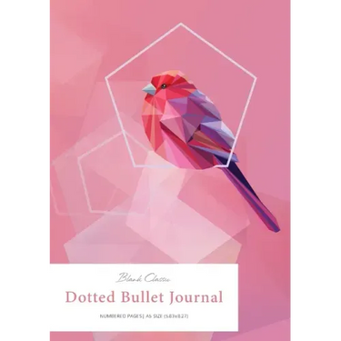 Dotted Bullet Journal: Medium A5 - 5.83X8.27 (Sparrow)