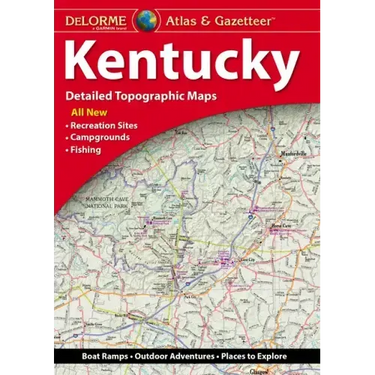 Delorme Atlas & Gazetteer: Kentucky