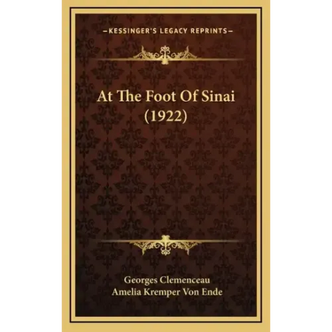 At the Foot of Sinai (1922)