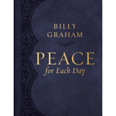 Peace for Each Day, Large Text Leathersoft: 365 Daily Devotions