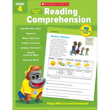 Scholastic Success with Reading Comprehension Grade 4 Workbook