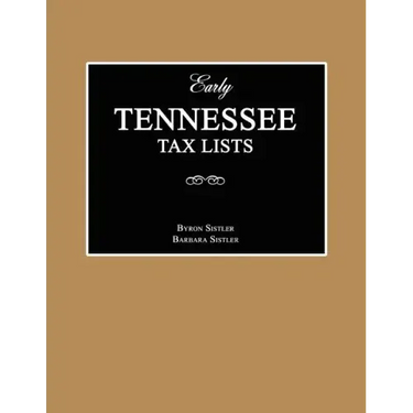 Early Tennessee Tax Lists