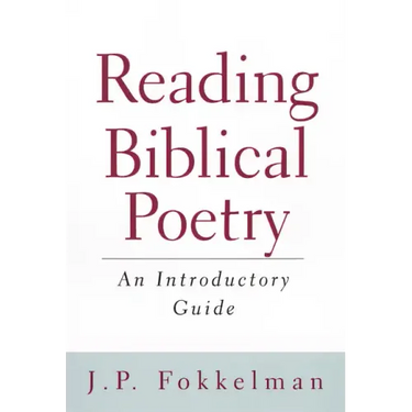 Reading Biblical Poetry