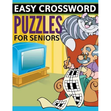 Easy Crossword Puzzles For Seniors: Super Fun Edition